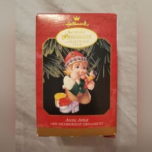 Hallmark "Artic Artist" Ornament